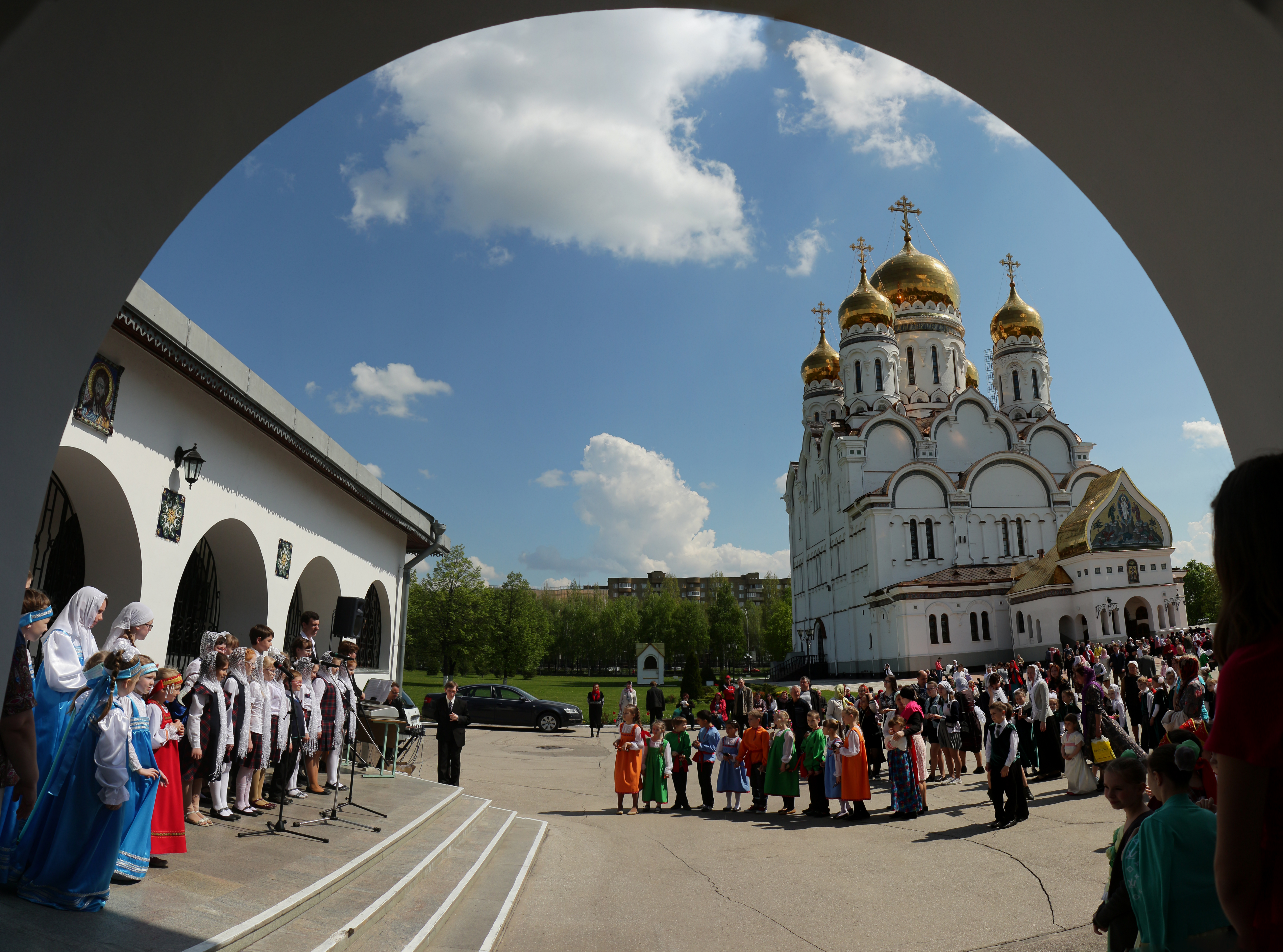 Божественная литургия в Преображенском соборе г.Тольятти